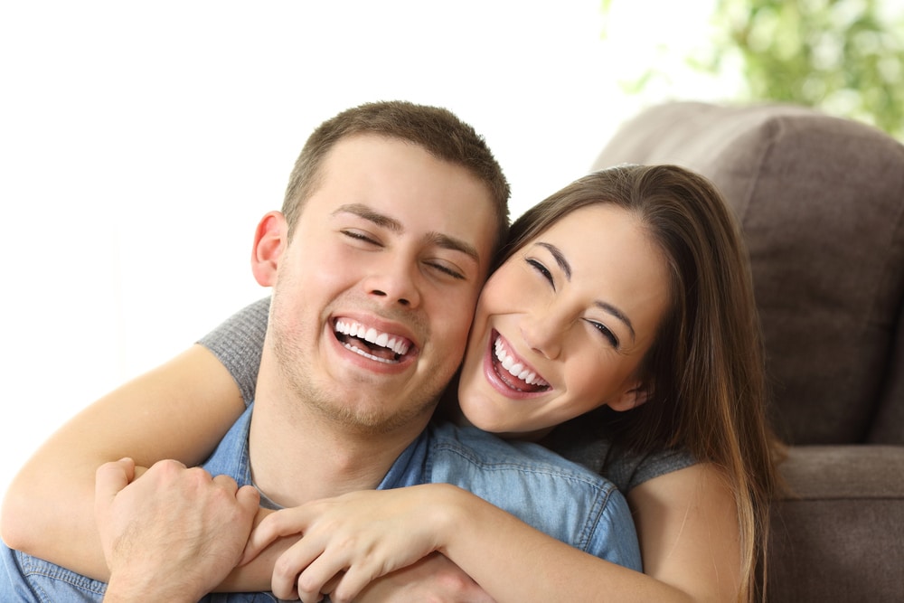 Couple Smiling After Makeover