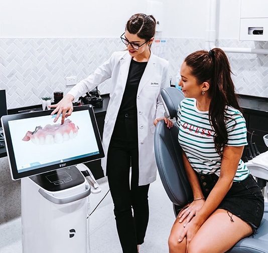 Dentist Using Latest Digital Technology — Dentist in Palm Beach, QLD